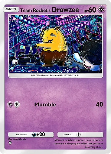 Team Rocket's Drowzee