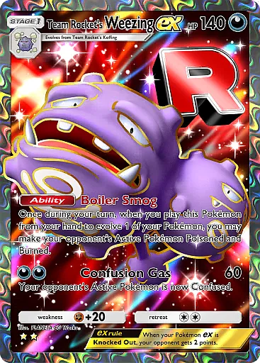 Team Rocket's Weezing ex