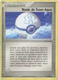 Boule de Team Aqua
