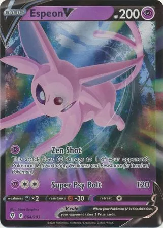 Espeon-VMAX (65/203), Busca de Cards