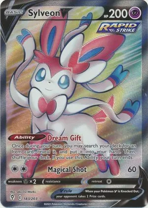 Sylveon-V (74/203), Busca de Cards