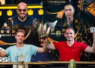 Bryn Kenney, Aaron Zang, Linus Loeliger, and Justin Bonomo were among the biggest winner at the Triton Super High Roller Series in London.