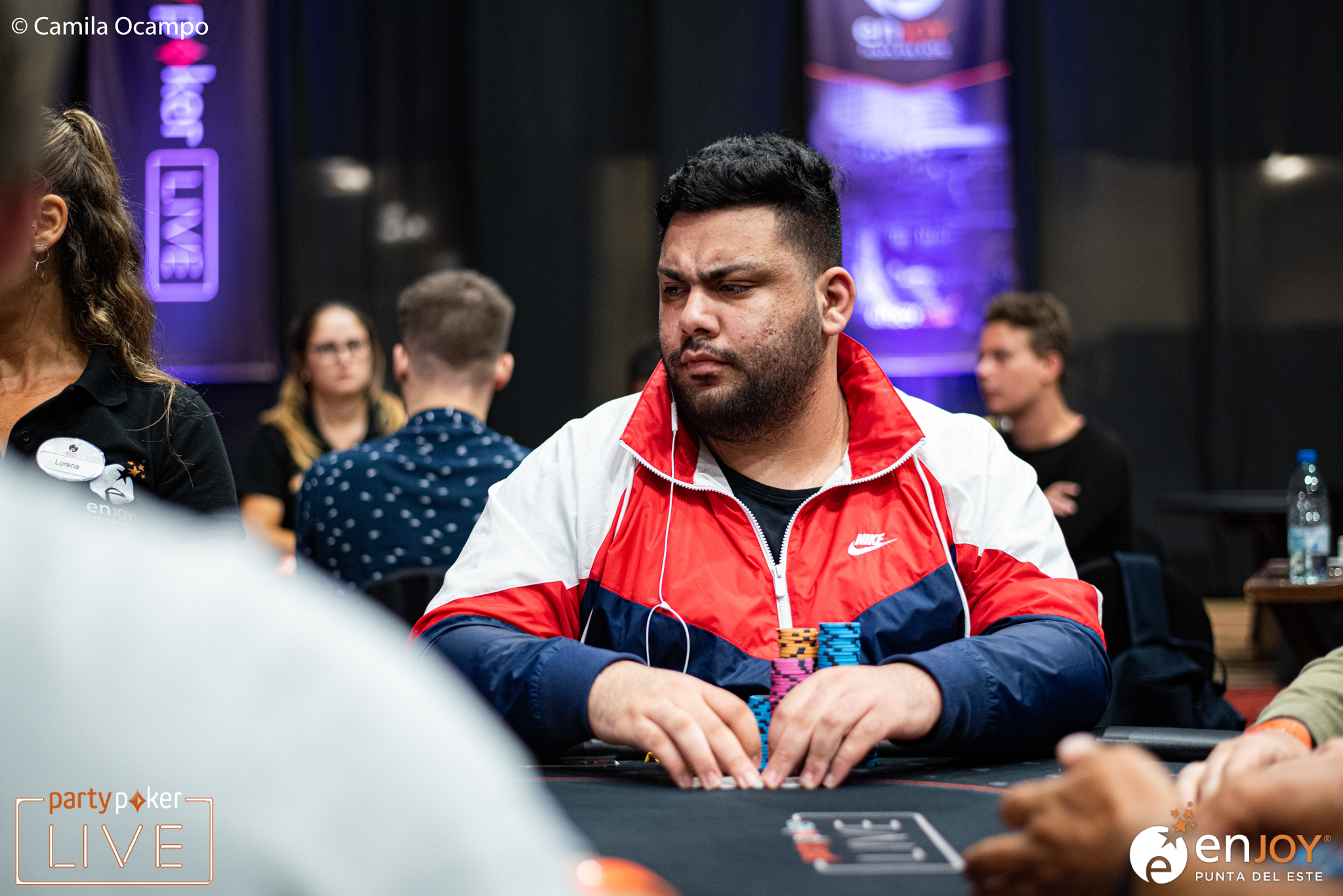 Daniel Rezaei Massive Chipleader Partypoker Millions South America Main Event Poker Central