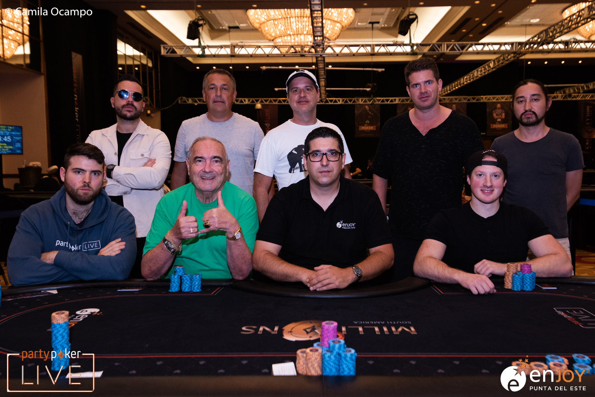 partypoker MILLIONS South America $10,300 High Roller Finale final table
