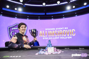 Ali Imsirovic wins the fourth event of the 2021 PokerGO Cup