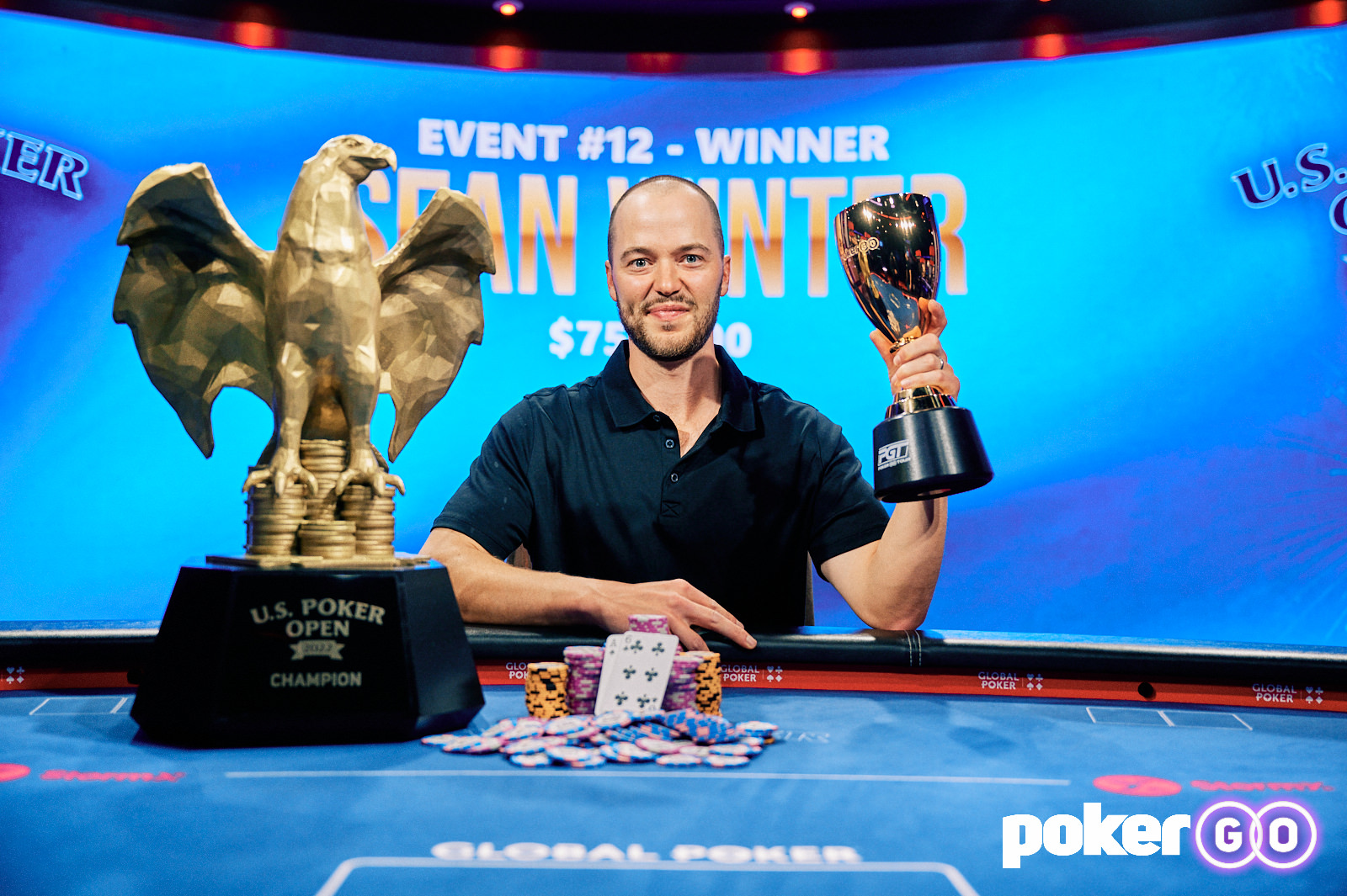 Sean Winter wins Event #12 at the 2022 U.S. Poker Open