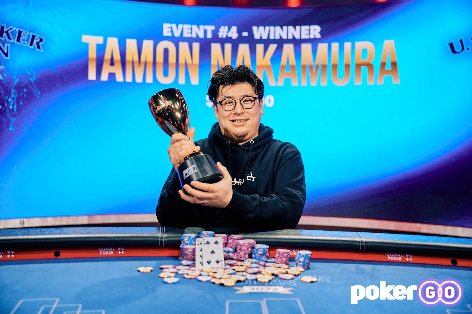 Tamon Nakamura wins Event #4 at the 2022 U.S. Poker Open