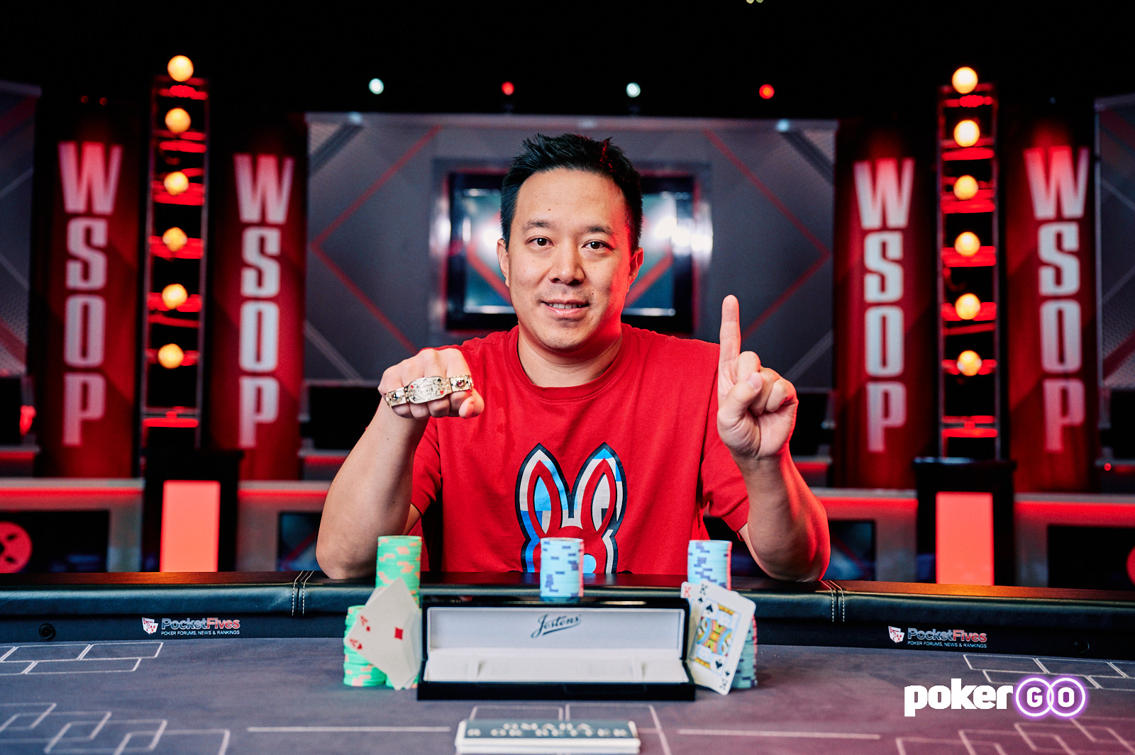 Andrew Yeh wins Event #44 at the 2022 WSOP