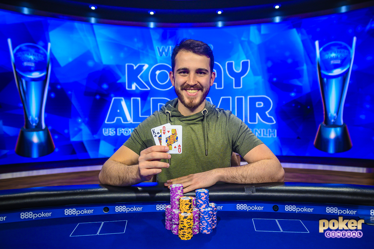 The Champ! Koray Aldemir wins Event #9 - $50,000 No Limit Hold'em at the 2019 US Poker Open.