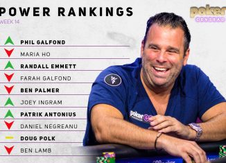Randall Emmett jumps high onto the Poker Central Power Rankings after his Poker After Dark appearance.