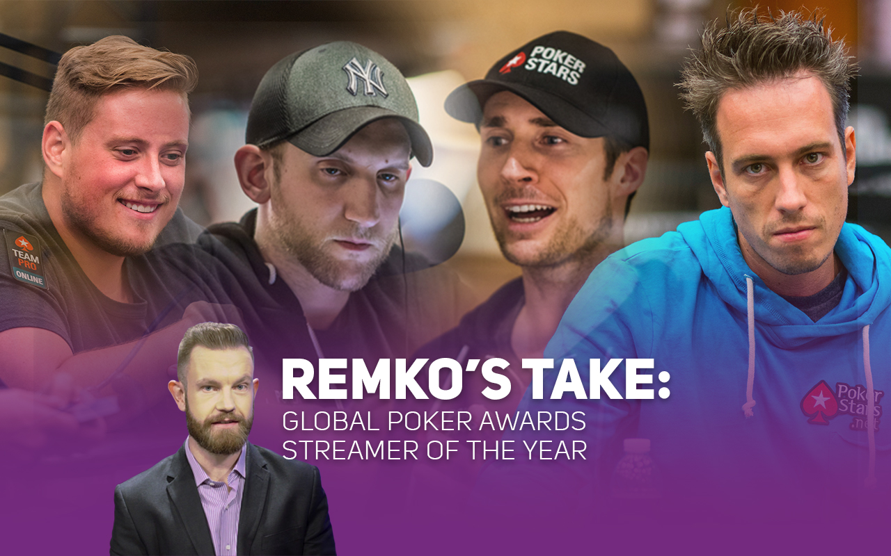 Remko breaks down the Global Poker Awards for Streamer of the Year.