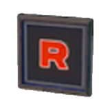 Team Rocket wall hanging