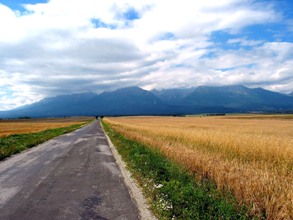 Road to Tatra Mountains