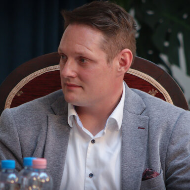Magyari Gábor az űrhajósok kiképzője. Fotó: Szolnoki Dániel.