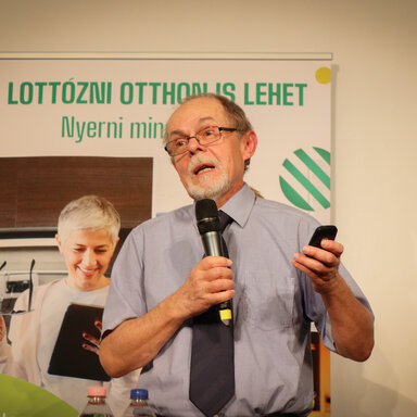 Bogár László. Fotó: Szolnoki Dániel.