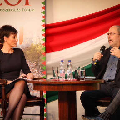Szabó Anet és Fricz Tamás. Fotó: Szolnoki Dániel.