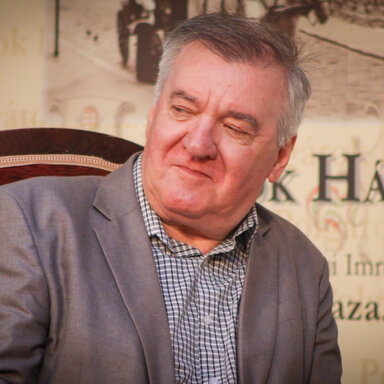 Domonkos László. Fotó: Szolnoki Dániel.