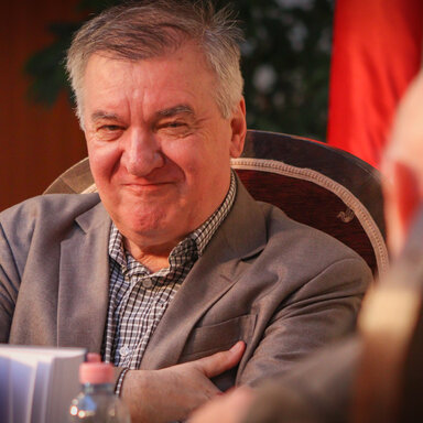 Domonkos László. Fotó: Szolnoki Dániel.