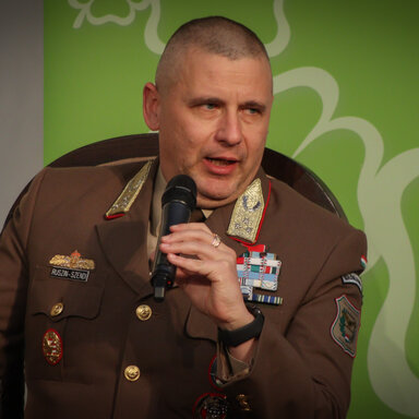 Dr. Ruszin-Szendi Romulusz tábornok. Fotó: Szolnoki Dániel.