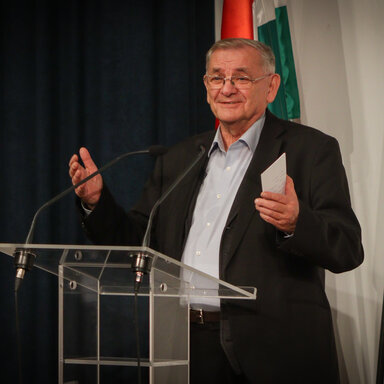 Lezsák Sándor. Fotó: Szolnoki Dániel.