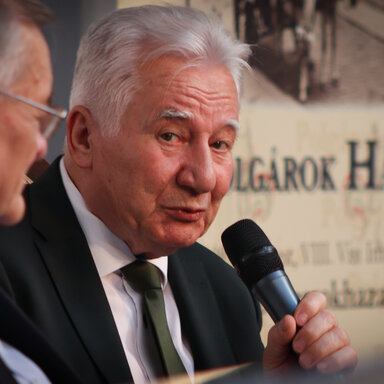 Jakab István az Országgyűlés alelnöke, a MAGOSZ elnöke. Fotó: Szolnoki Dániel.