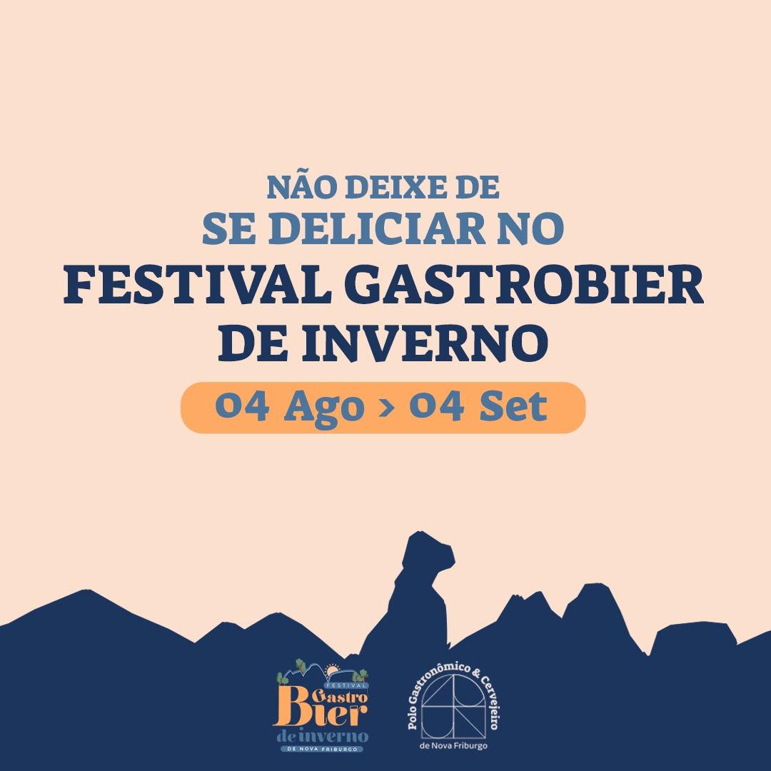 Festival GastroBier de Inverno promete deixar o inverno da Serra muito mais saboroso.