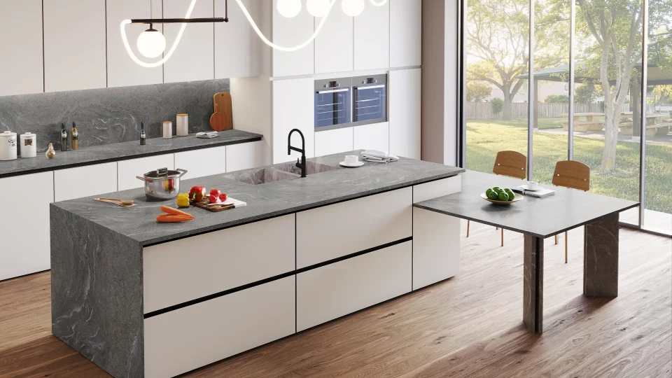 CARDOSTONE GRAY – שיש למטבח מפורצלן