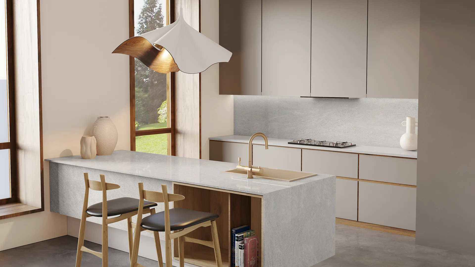 SANDSTONE GRAY MATT SHOW