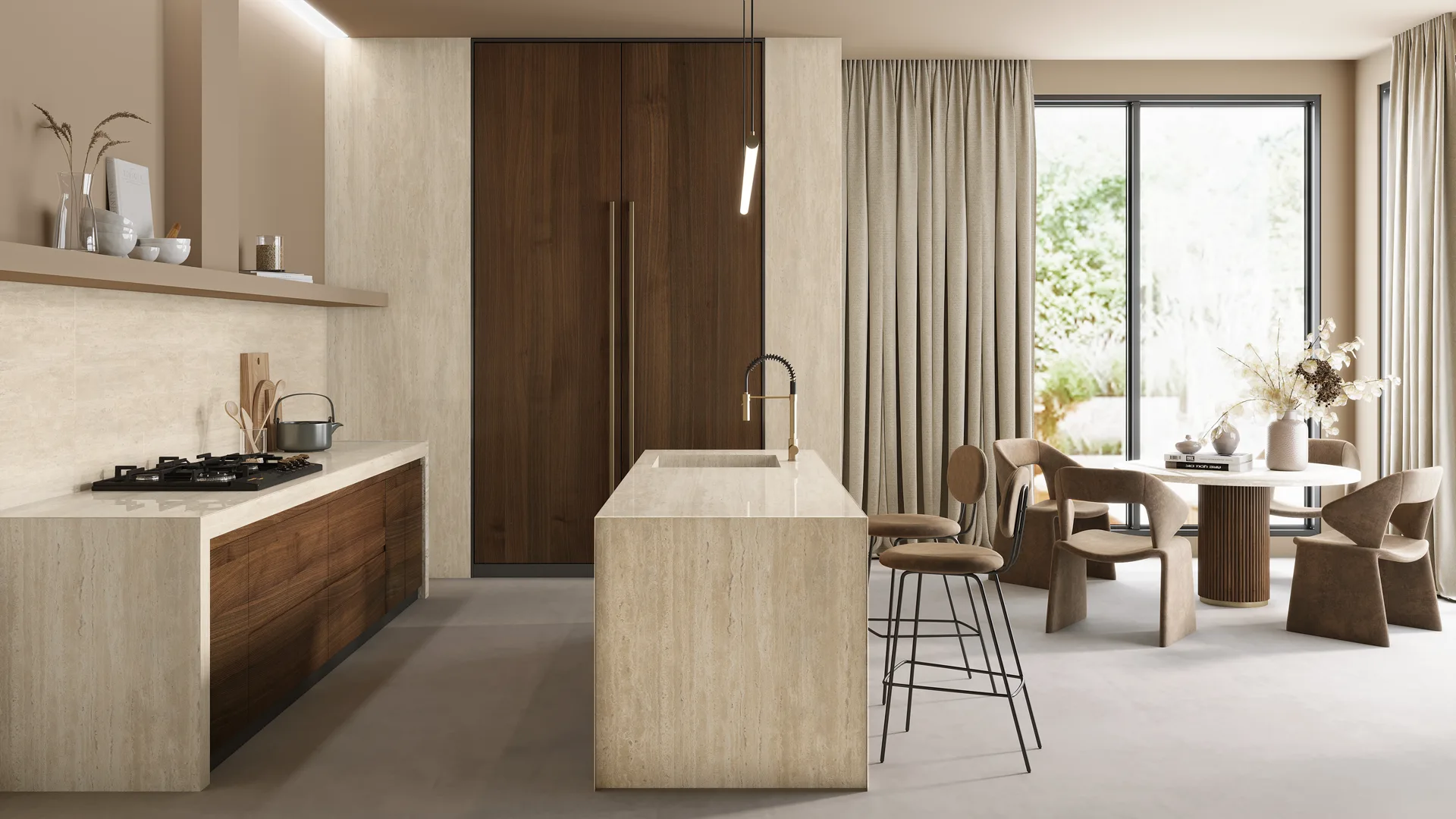 TRAVERTINE BEIGE SHOWROOM