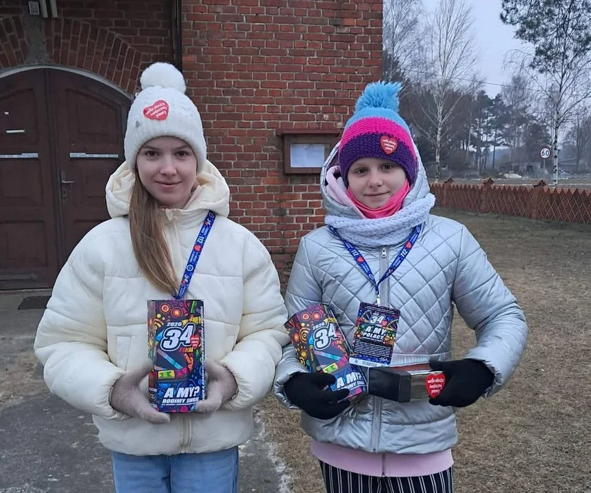 Gizałki grają z WOŚP. Od samego rana na ulicach można spotkać uśmiechniętych wolontariuszy