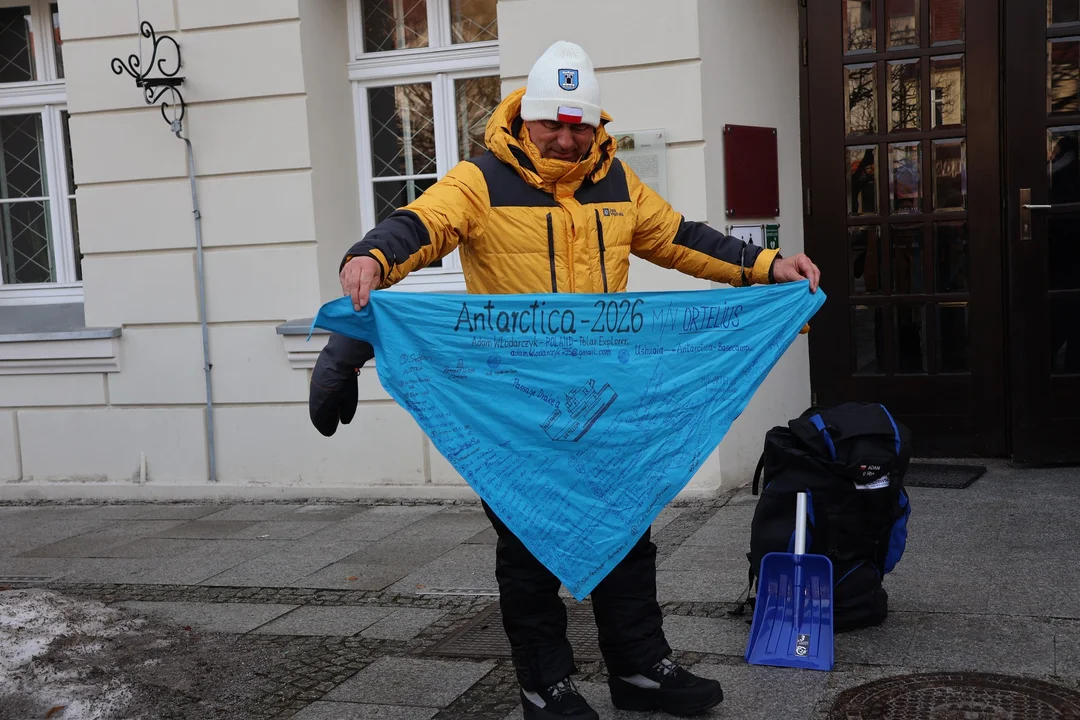 Adam Włodarczyk wrócił z wyprawy na najdalej położony kontynent na Ziemi