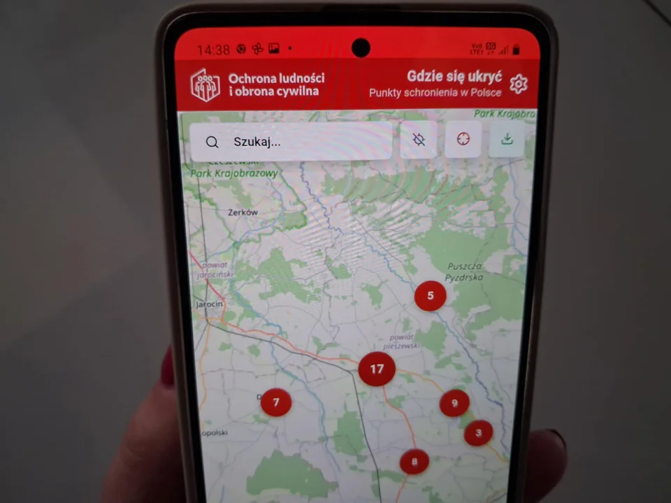 Aplikacja "Gdzie się ukryć". Zobacz, gdzie są miejsca schronienia w powiecie pleszewskim