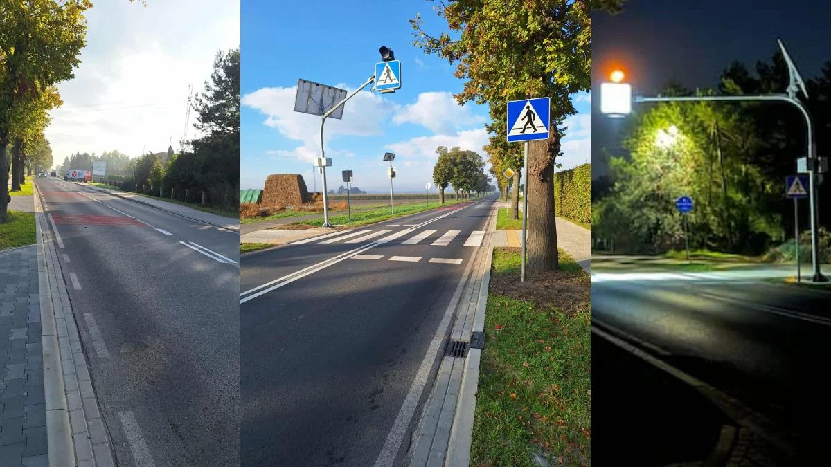 Dwieście metrów chodnika kosztowało ponad 300 tysięcy złotych. Powstały też dwa przejścia dla pieszych