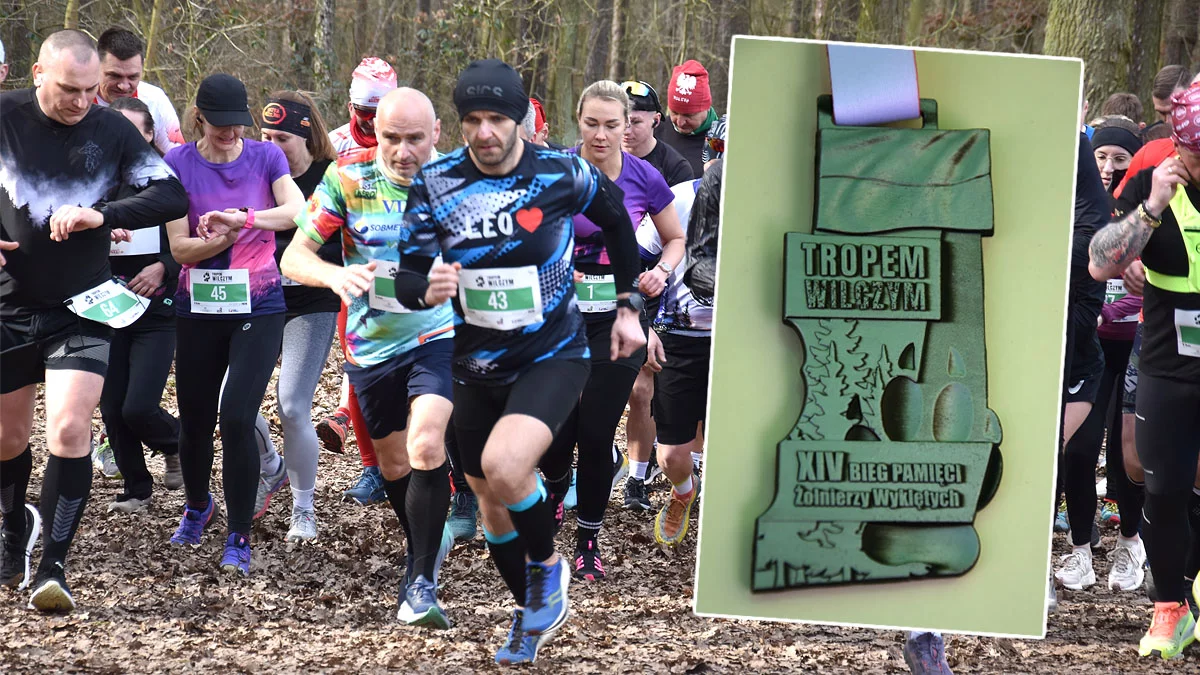 Pierwszy raz w Gostyniu bieg pamięci Żołnierzy Wyklętych. Organizatorzy: „Frekwencja mile nas zaskoczyła”