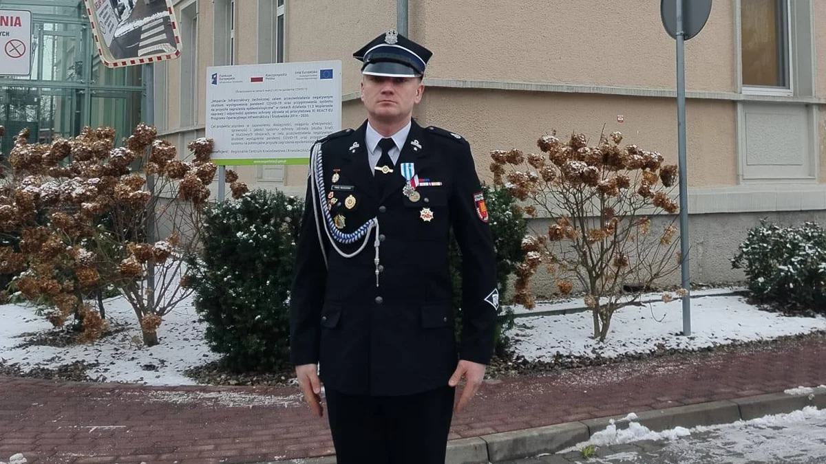 Wyjątkowe wyróżnienie dla druha OSP za bezinteresowne pomaganie drugiemu człowiekowi