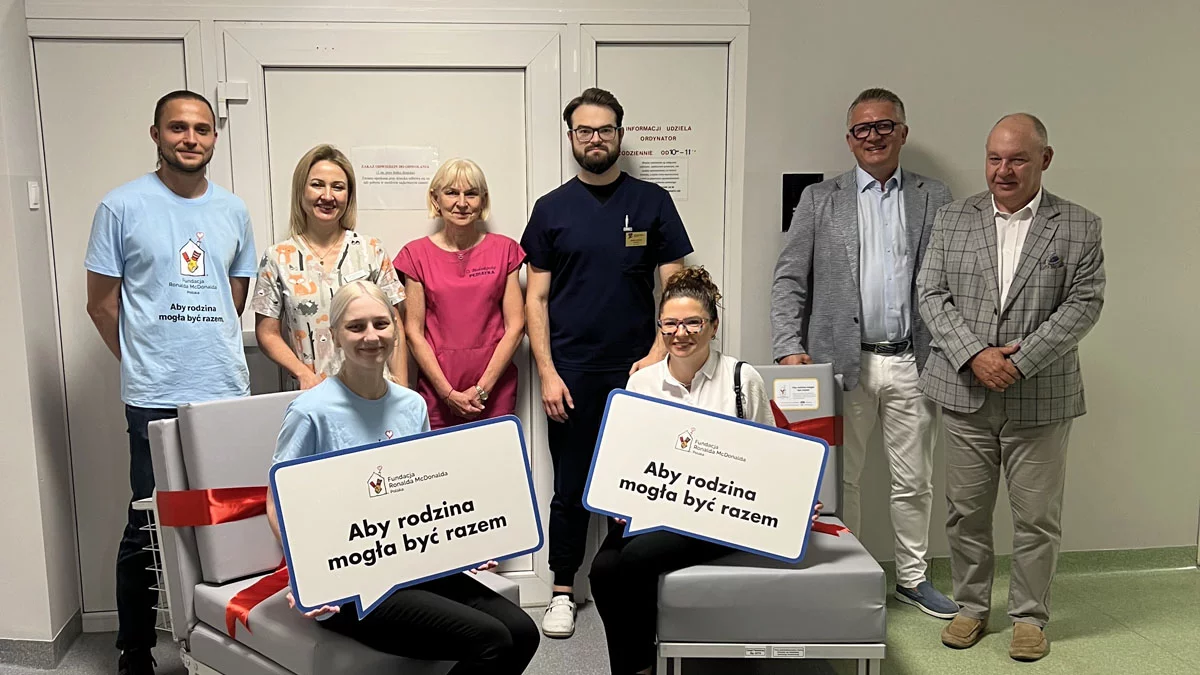 Gostyński szpital otrzymał istotny i... wygodny prezent. Zadowoleni są przede wszystkim rodzice małych pacjentów