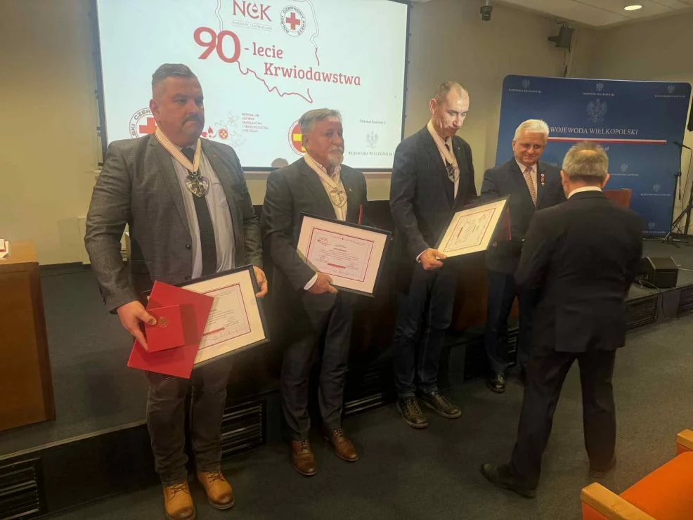 Jarociniak z „Kryształowym Sercem” - najwyższym odznaczeniem PCK