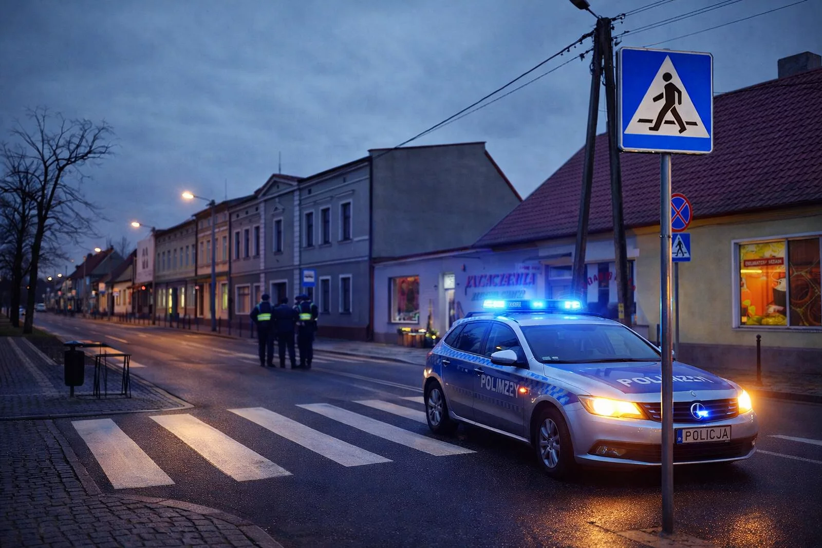 Sulmierzyce. Potrącił nastolatkę na przejściu dla pieszych i odjechał. Policjanci odnaleźli sprawcę wypadku