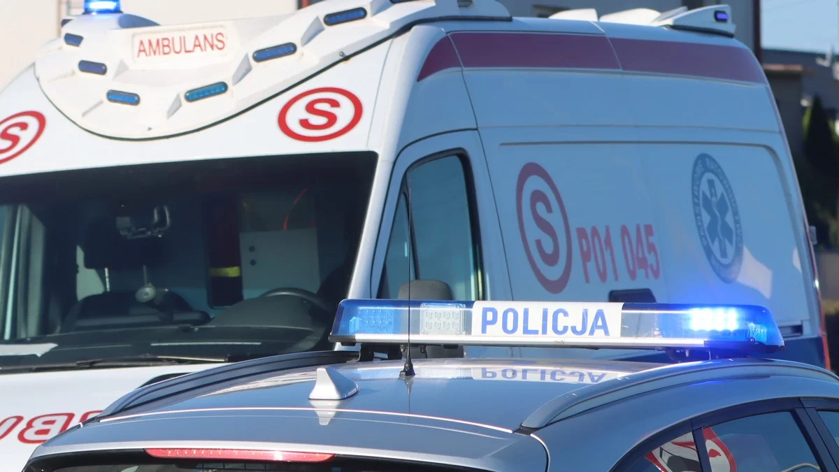 Wypadek w Pakosławiu. Pasażer quada z poważnymi obrażeniami