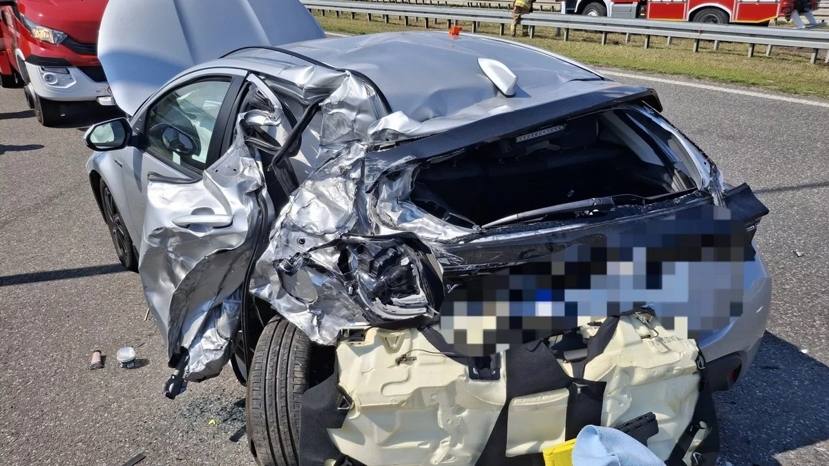 Zderzenie pojazdów na S5. Były utrudnienia między węzłami Bojanowo i Rawicz [AKTUALIZACJA]