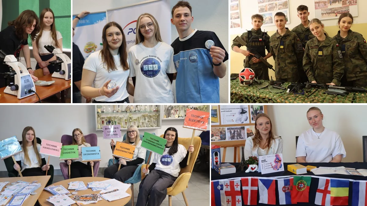 Pokazali to, czym się mogą szczycić. Drzwi otwarte w dwóch największych szkołach w powiecie [ZDJĘCIA]