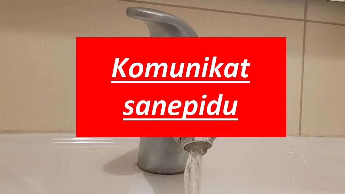 Woda w kranach bezpieczna! Nowy komunikat sanepidu