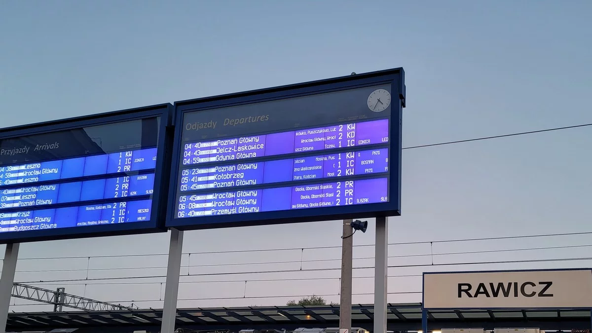 Co z pociągiem z Rawicza do Warszawy? Zapytaliśmy wiceministra Wiesława Szczepańskiego