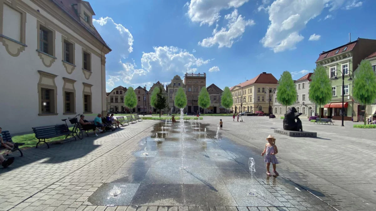 Jest zgoda konserwatora na więcej zieleni na rynku. Trzeba tylko znaleźć pieniądze
