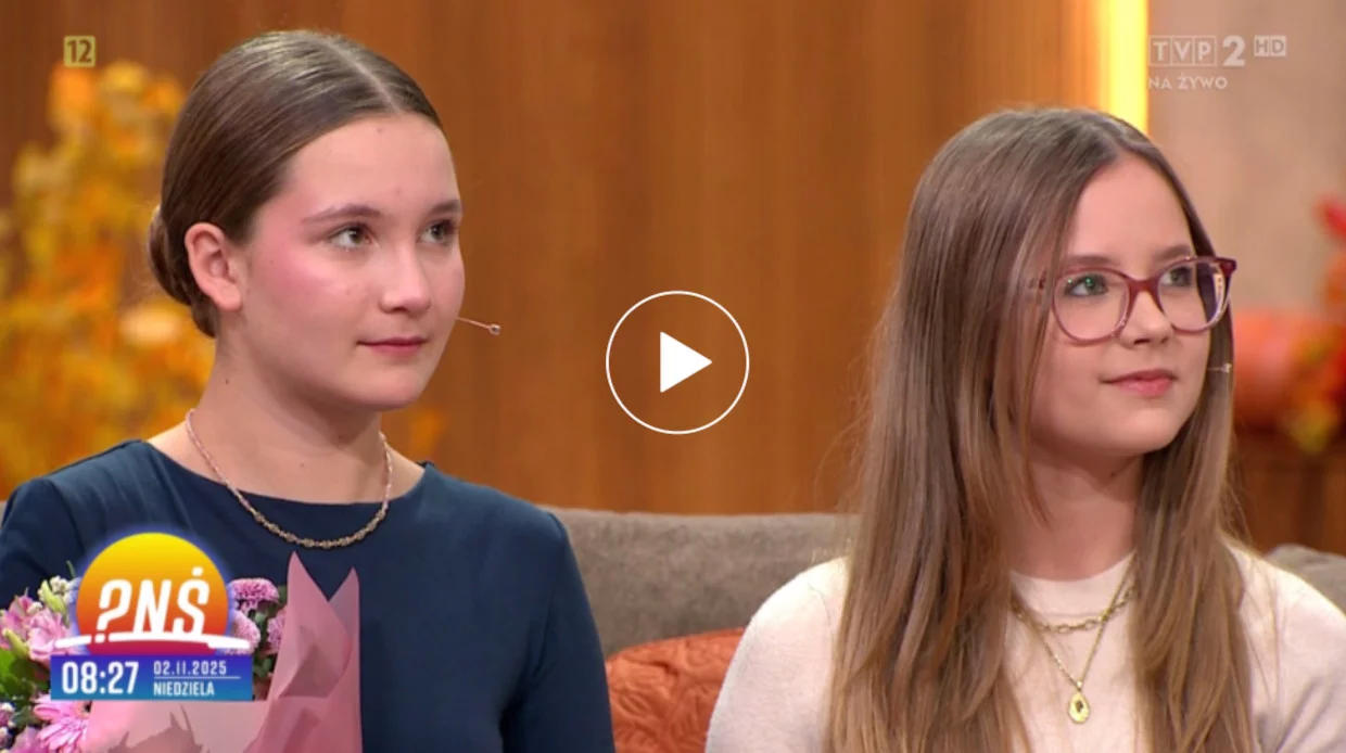 Nastolatki uratowały koleżankę. Wystąpiły w telewizji