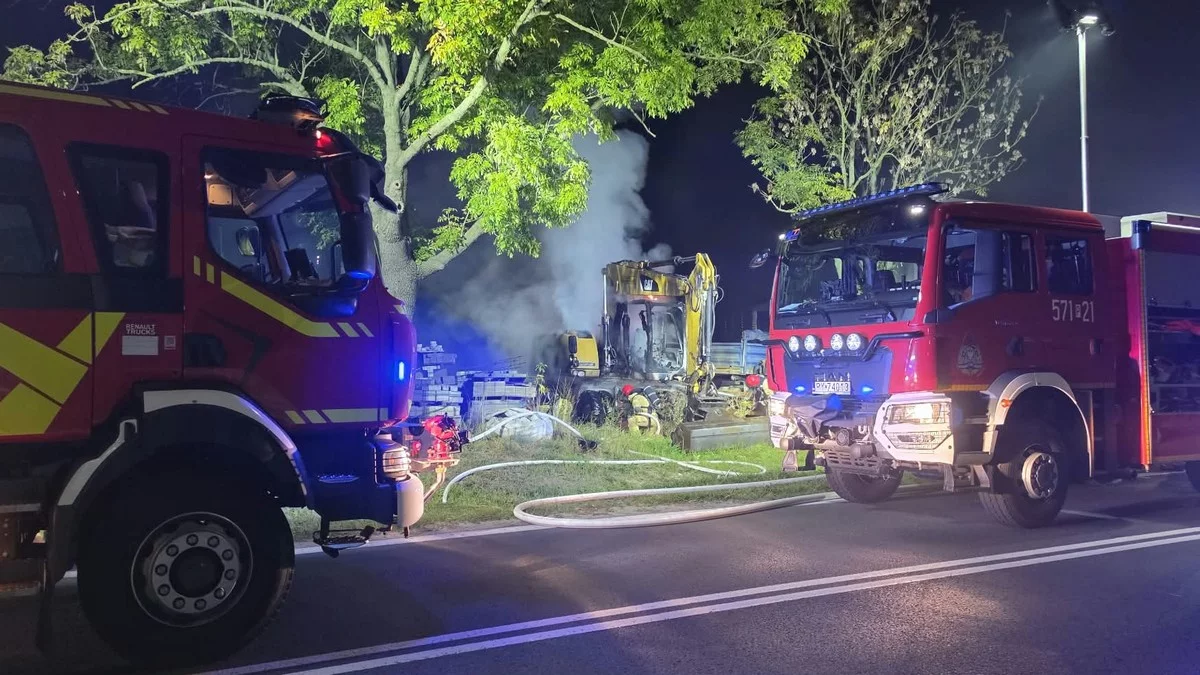 Duże straty po pożarze. Są wstępne ustalenia policji