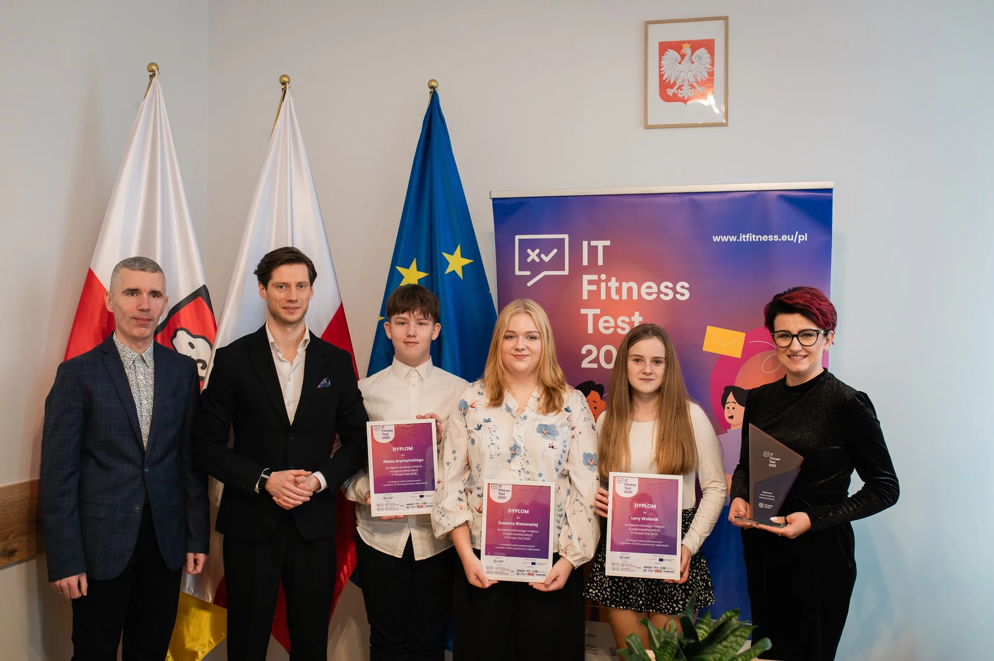 Uczniowie z Bojanowa wśród 50 najlepszych w Polsce w IT Fitness Test 2025