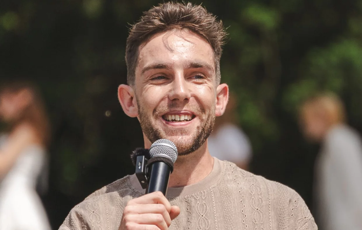 Polski Forrest Gump - Tomasz Sobania - w Bojanowie opowie o swoich podróżach