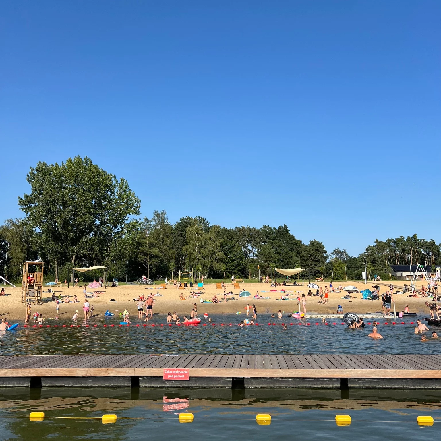 Woda w rawickim kąpielisku ciągle zdatna do kąpieli. Można korzystać