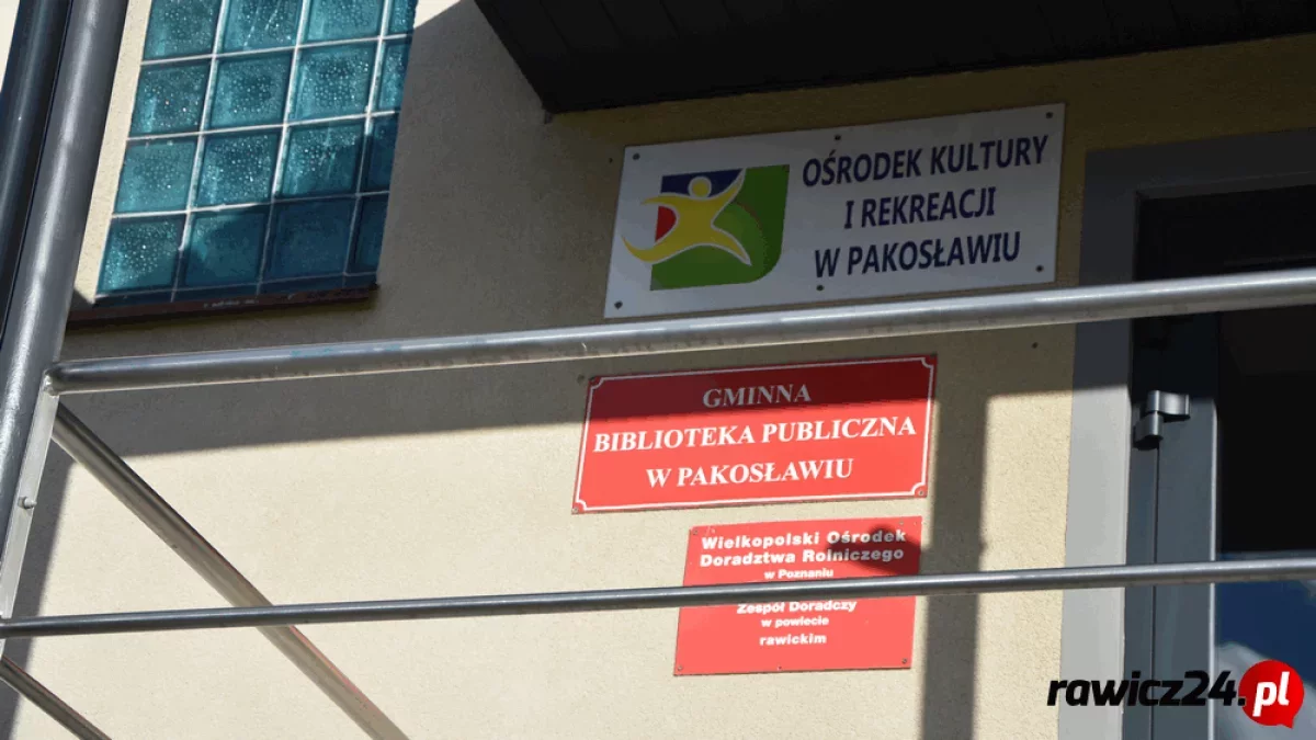 Biblioteka w Pakosławiu dostała dofinansowanie. Pojawią się nowości czytelnicze